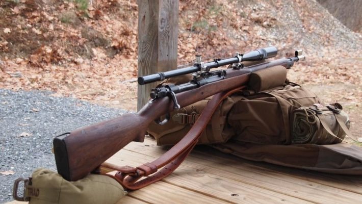 long range hunting rifles - Springfield m1903 with Unertl 8x