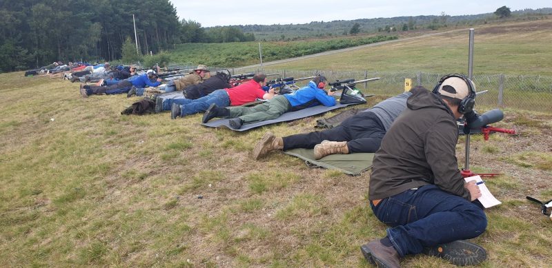 bisley ranges firing line