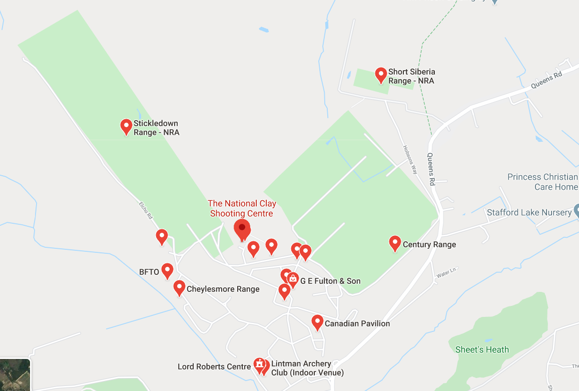 Bisley Ranges Learn to shoot 1001200yards away at Bisley Ranges