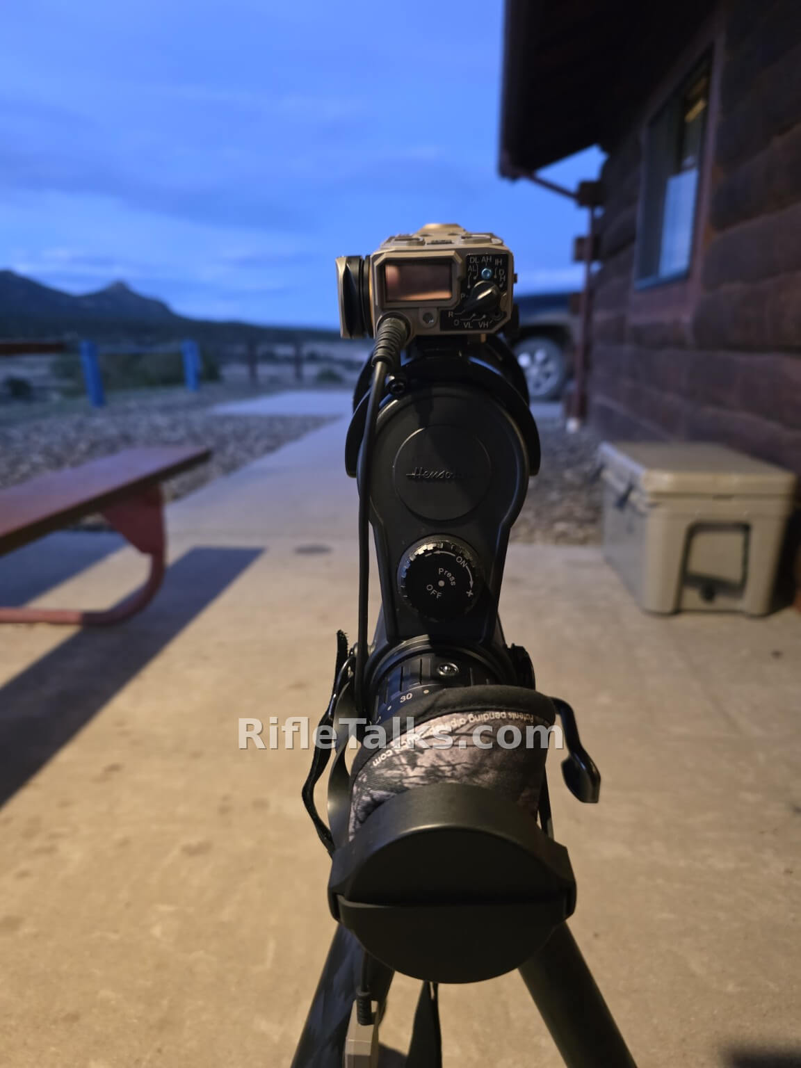 Long-range shooting equipment photographed by RifleTalks
