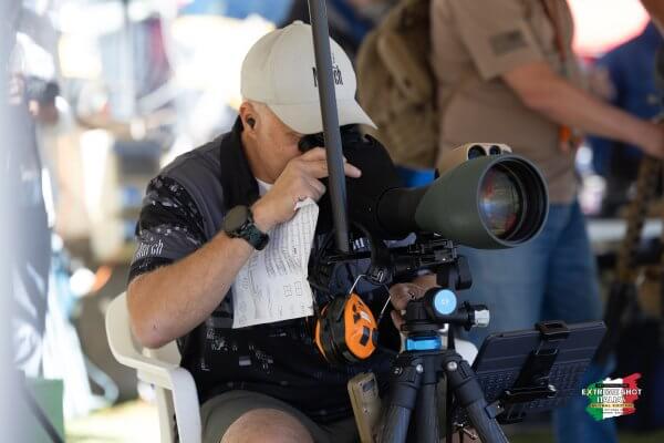 spotting for the 416Barrett with Gary Costello , UK
