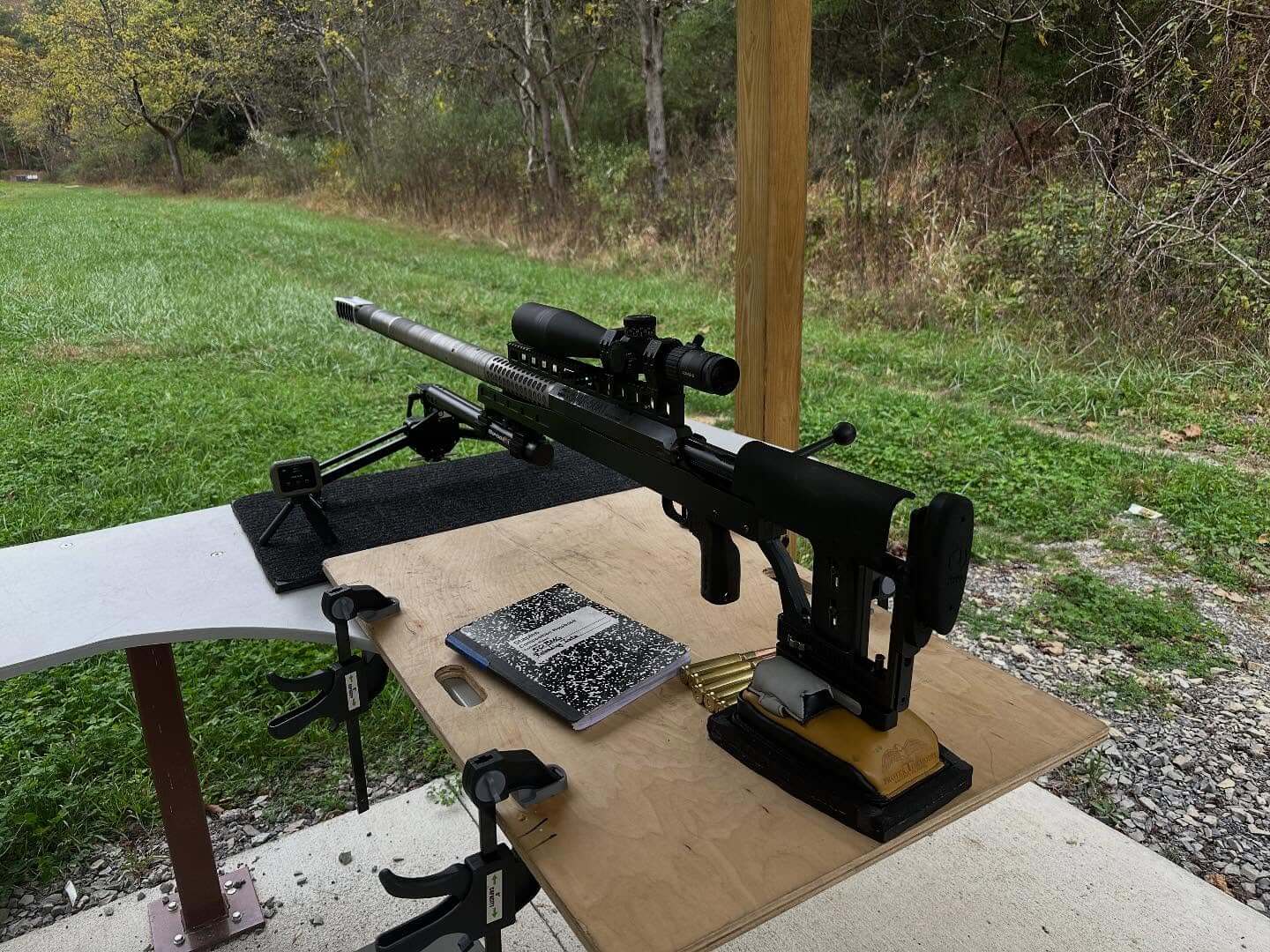 50BMG ELR rifle 50BMG Structured barrel AR50