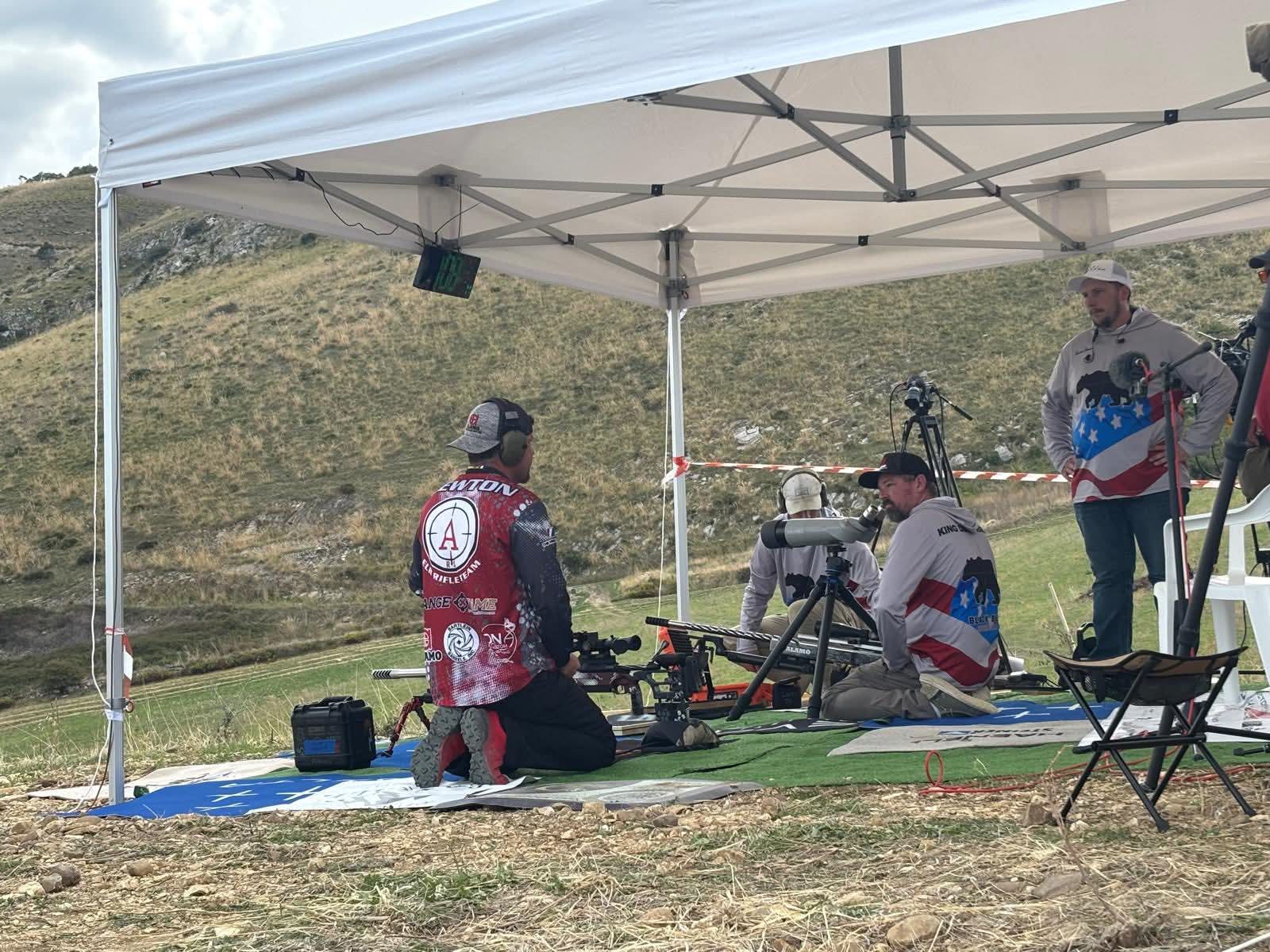 416 Hellfire cartridge on the line