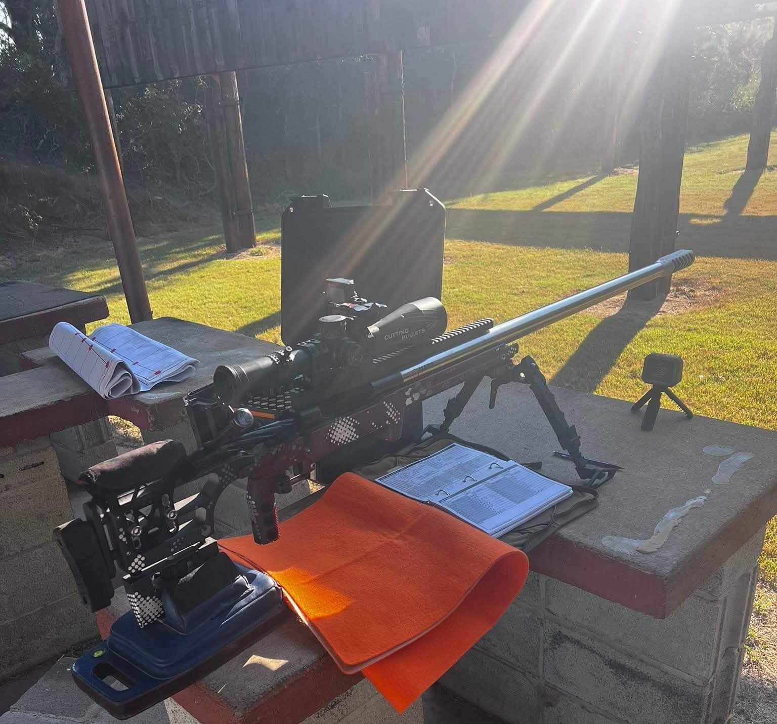Rusty Newton's Alamo-built 416 Hellfire ELR rifle