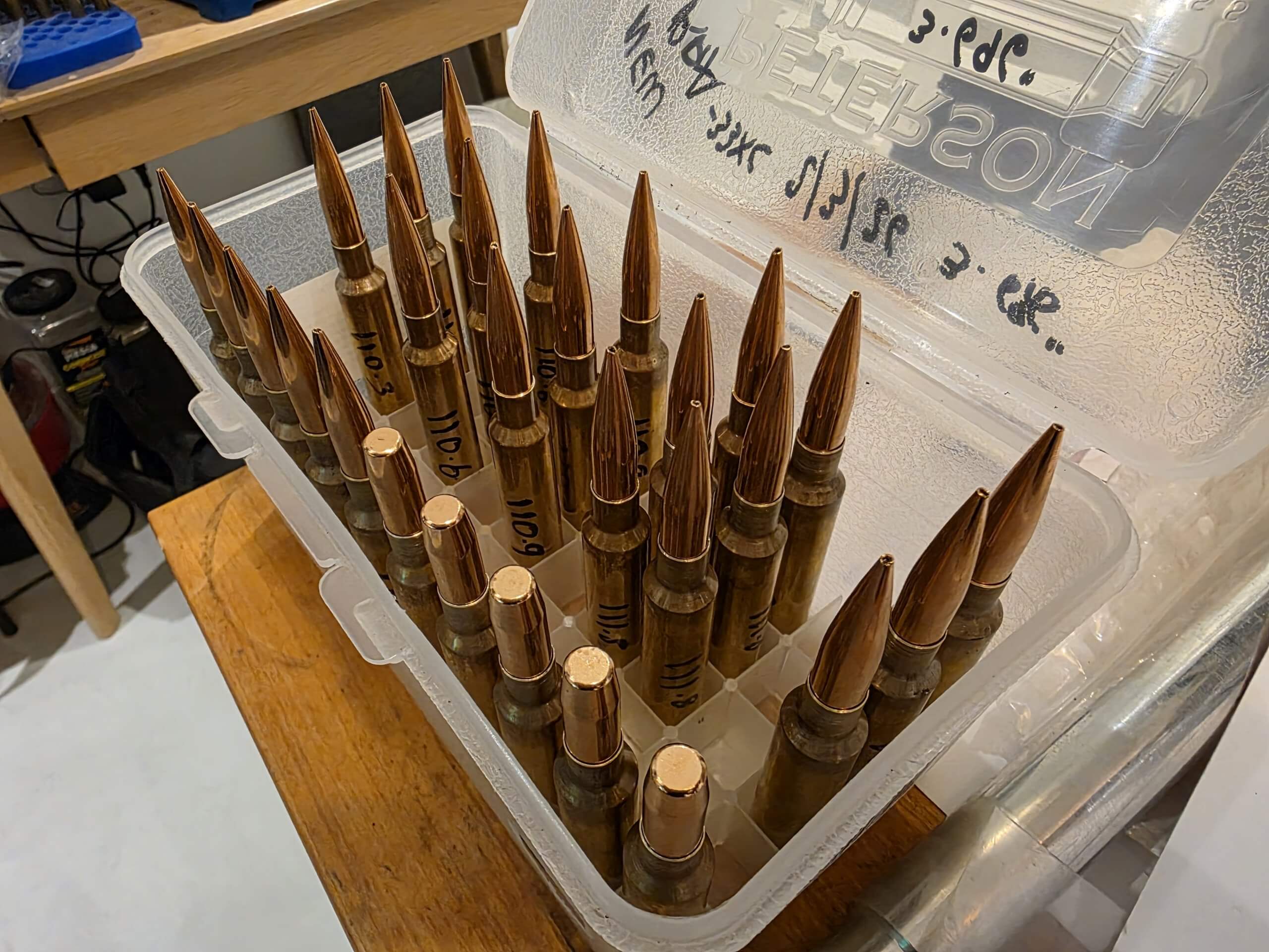 33XC load development ammunition and testing