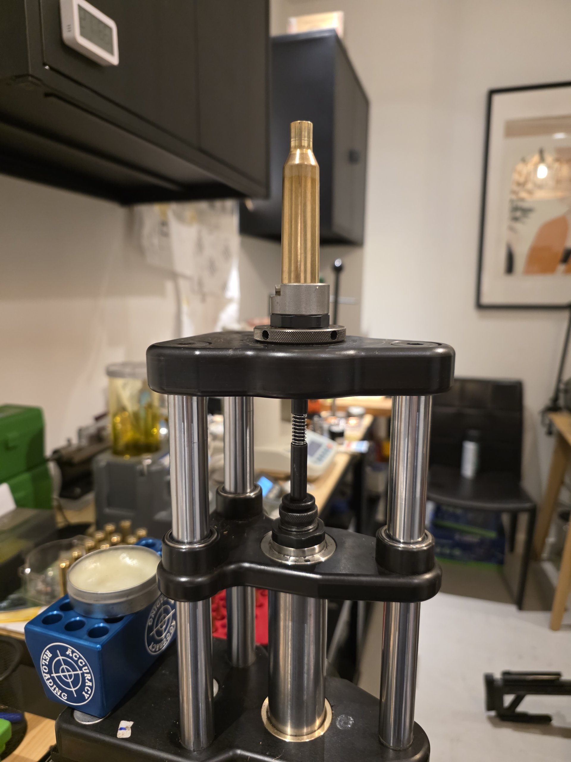 Turban CNC Prazzi reloading press for ELR ammunition