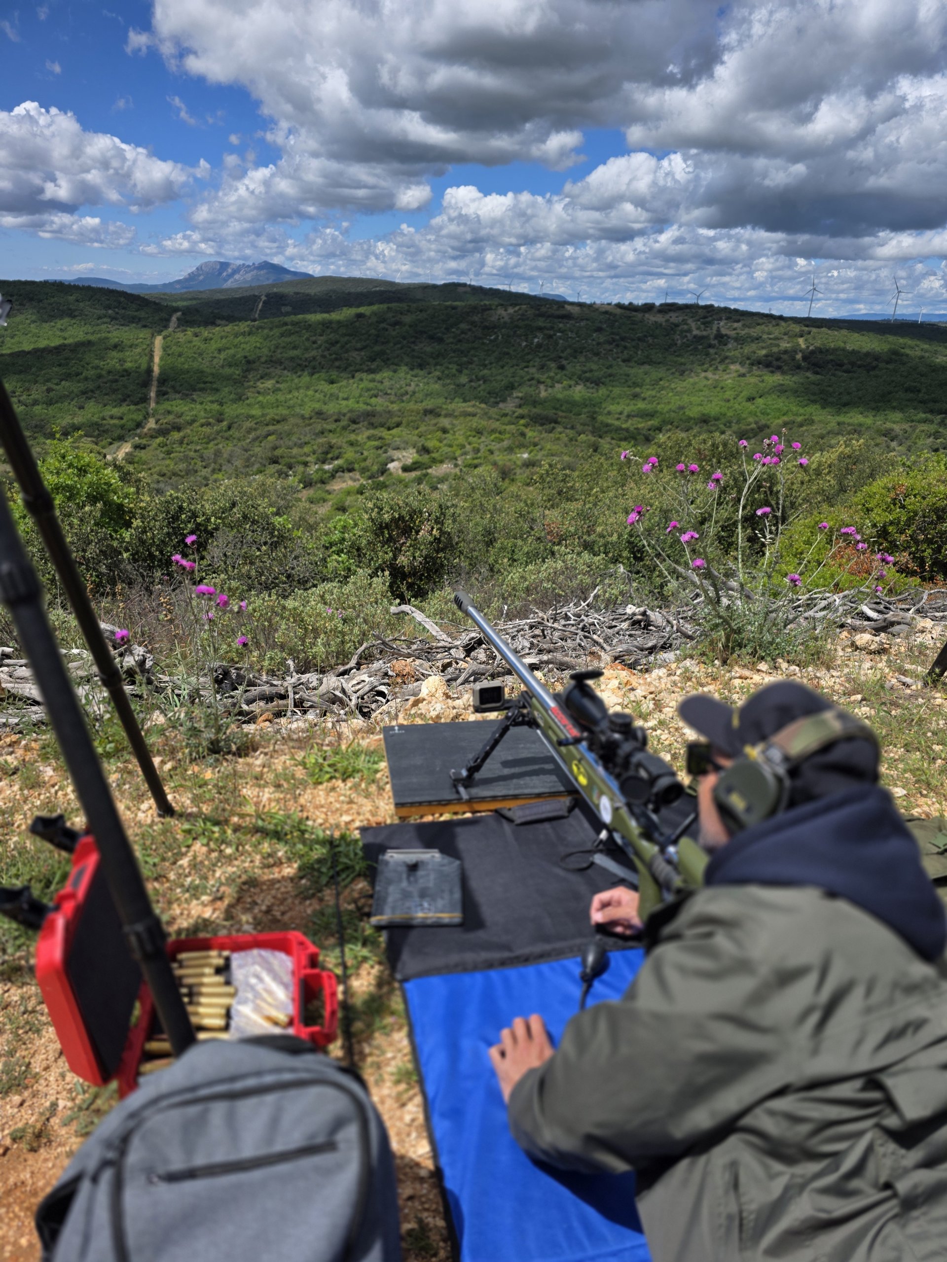 33XC testing session at Wolf Consulting shooting range
