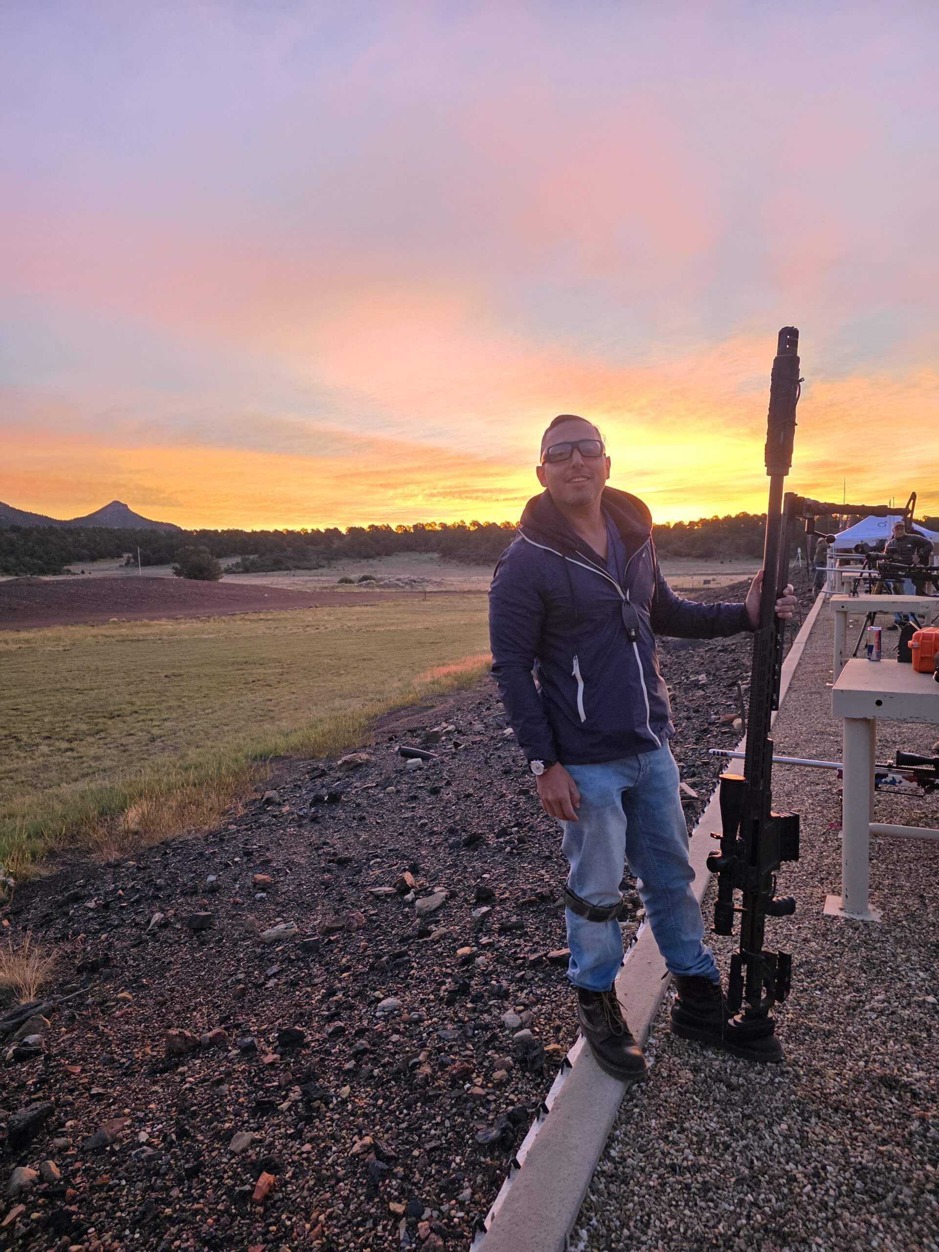 Victrix .375 CheyTac rifle used by Rod Formosa at the King of 2 Miles Global Finals