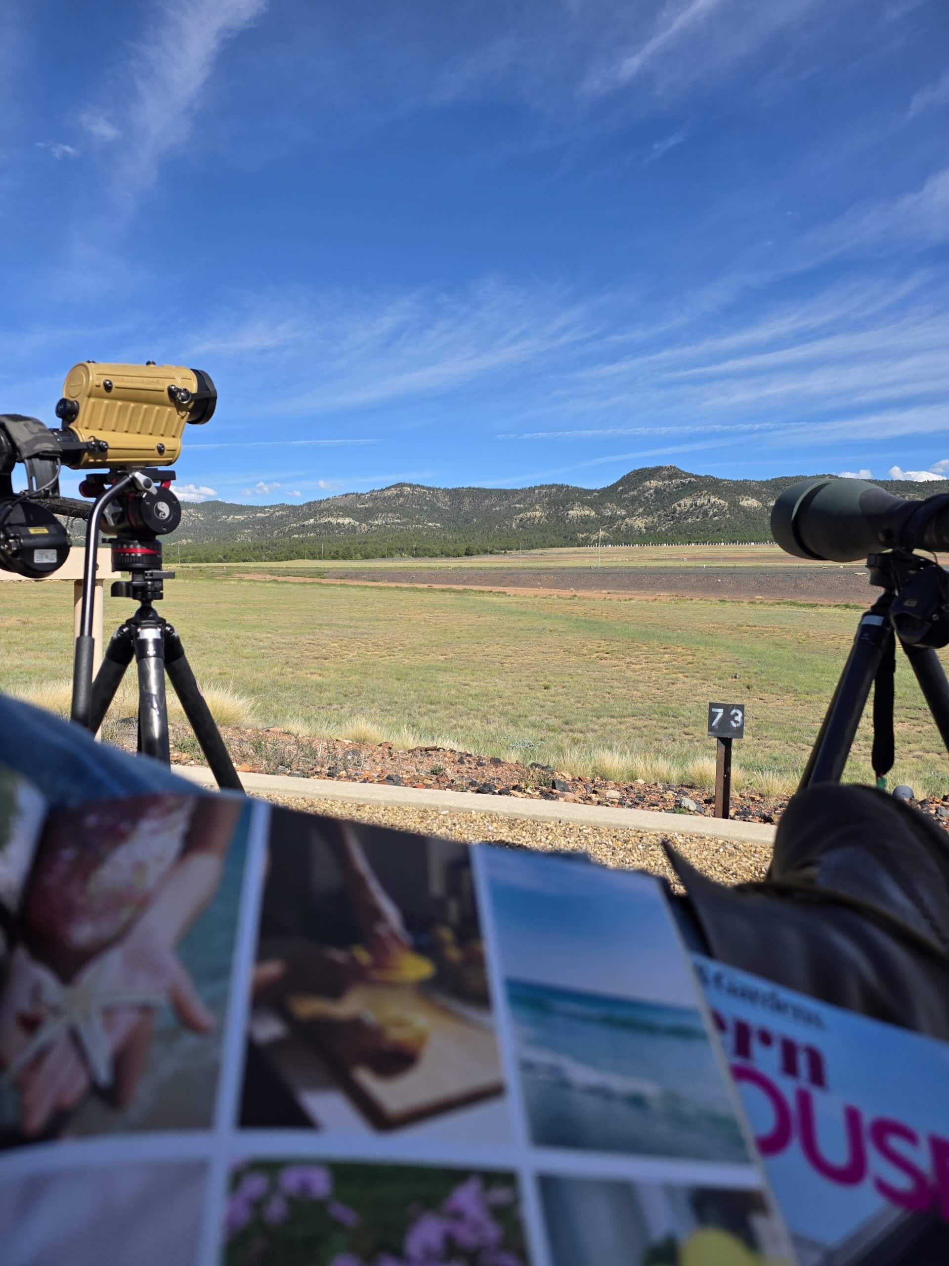 Rod Formosa during RifleTalks field testing in Raton, New Mexico