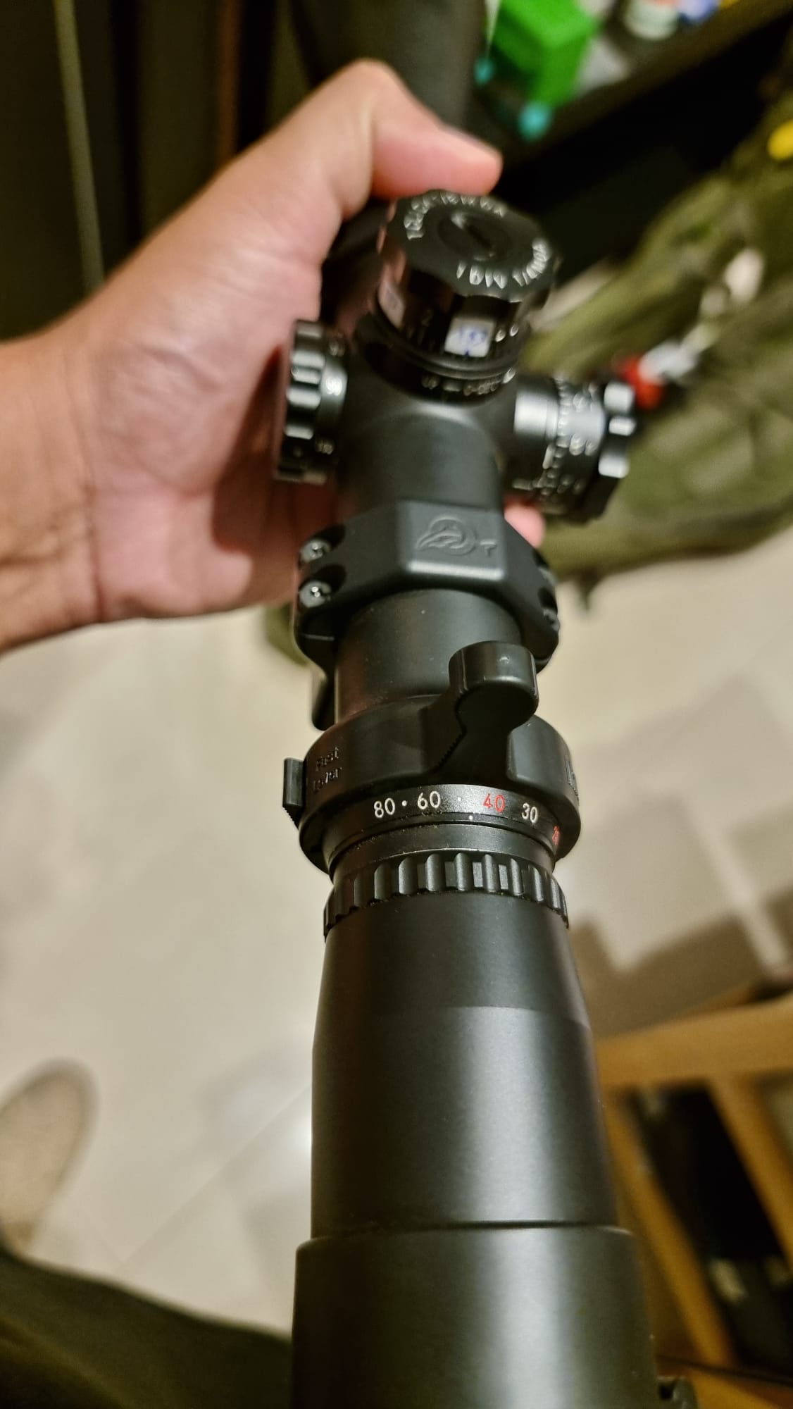 March X 8-80×56 MTR1 reticle