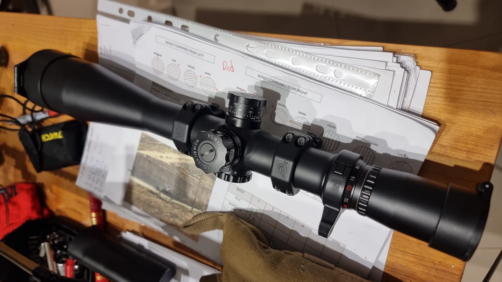 March X 8-80×56 MTR1 reticle